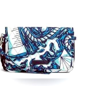 Vera Bradley Shore Enough 3 in 1 Crossbody Quilted Cotton Beach Vibes